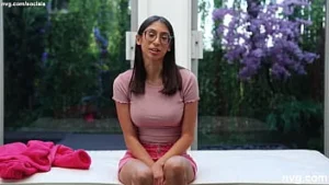 Nerdy Sauna Milf Gamer Girl Is An Orgasm Machine