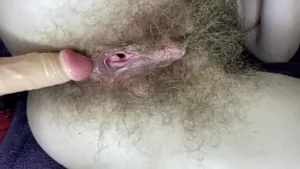 Xxxhdxx Hairy Girl Fucks Her Wet Big Clit Pussy