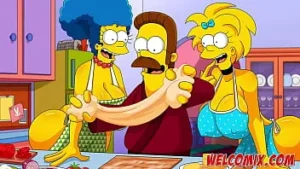 Xxxx Coc Flandis Fucking The Simptoons Hotties Pepperoni Pizza